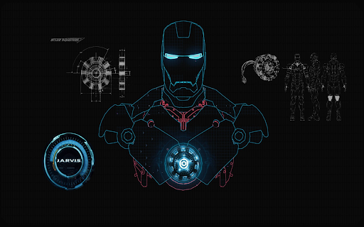 Ironman theme screenshot 1