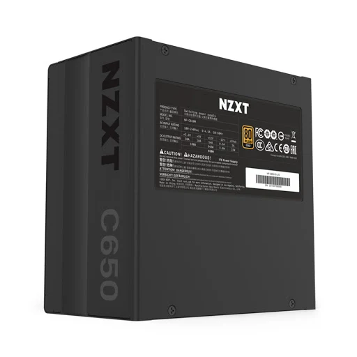 Nguồn máy tính NZXT C650W 80 Gold