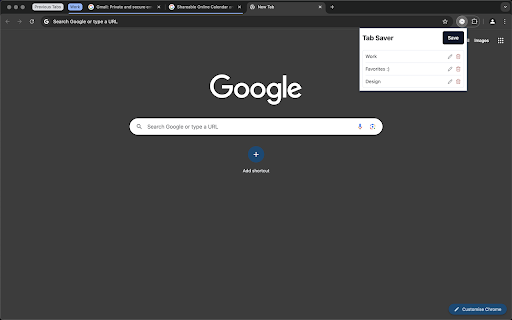 Tab Saver