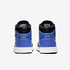 air jordan 1 mid black / white / hyper royal