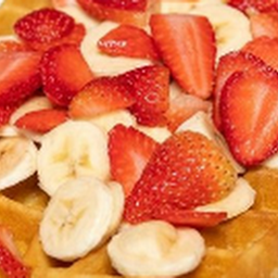 Strawberry Banana Waffle