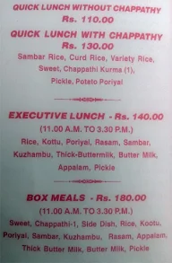 Sangeetha Veg Restaurant menu 1