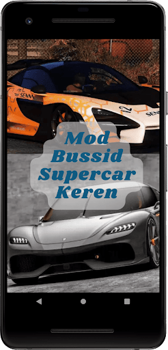 Mod Bussid Supercar Keren