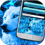 Cover Image of ダウンロード Ice Fire Wolf Keyboard 1.0 APK