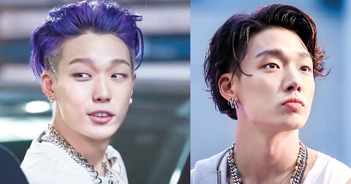 Bobby's Blue Hair in iKON's "Bling Bling" Music Video - wide 7