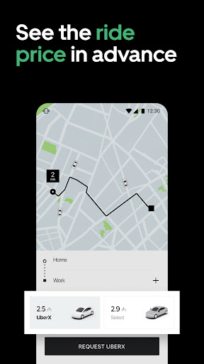 Screenshot Uber AZ — Taxi & Delivery