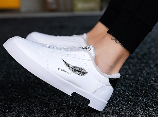 Title 2, Plush Thick Board Shoes Casual Versatile Studen...