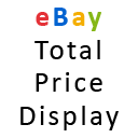 eBay Total Price Display