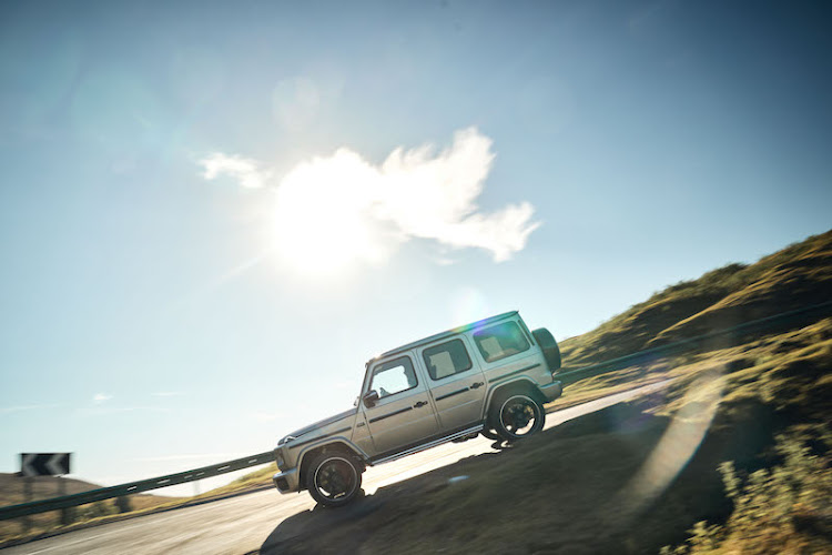 The new G63 now sports a stiffer, lighter bodyshell