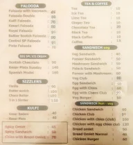 Central Cafe menu 3