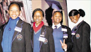 POTENTIAL: Nosipho Kunene, Thando Gumede, Busisiwe Gambu, Makhosazana Dubazana and Iris Nxumalo. Pic. Lebogang Tsele. 06/05/2010. © Sowetan.