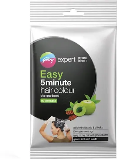 Godrej Expert Natural Black Easy 5 Minute Hair Colour - 20 ml