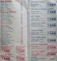 Chyna menu 8