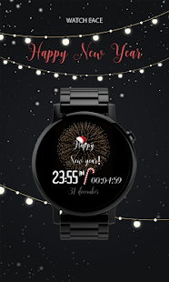 Happy New Year Watch Face 