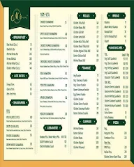 Mirza's menu 3