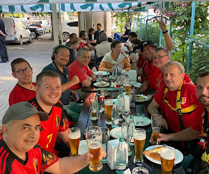 Belgique belgie supporters Géorgie 