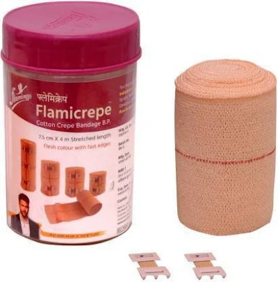 CREPE BANDAGE 5/6CM FLAM