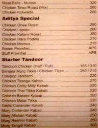 Aditya Residency menu 6