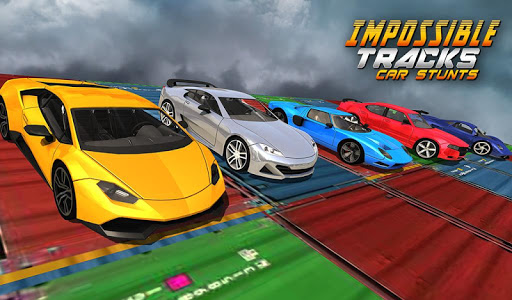 Crazy Car Stunts - Impossible tracks driving sim