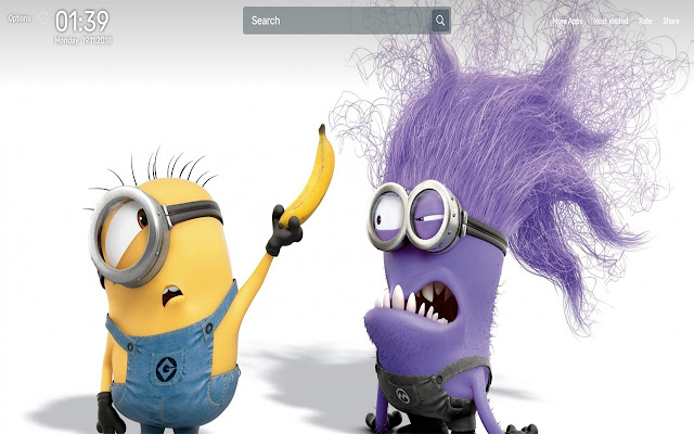 Minions Wallpapers NewTab Theme