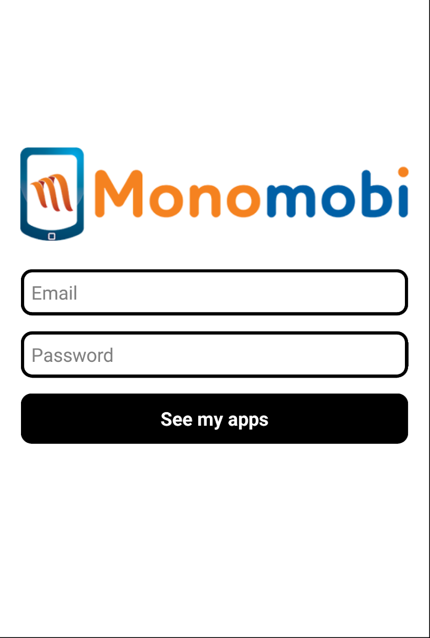 Monomobi - Android Previewer Screen 1
