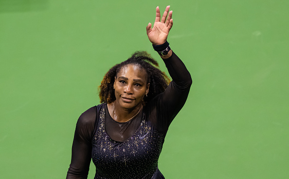 Serena Williams of the United States walks off the court after having played her 'final' career match against Ajla Tomljanovic of Australia in the third round on Day 5 of the US Open Tennis Championships at USTA Billie Jean King National Tennis Center on September 02, 2022 in New York City.