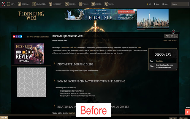 Elden Ring Wiki Viewer chrome extension