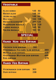 Nightbird Kitchen And Restaurant menu 2