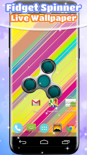 Fidget Spinner Live Wallpaper
