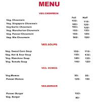 Spicy Bites menu 1