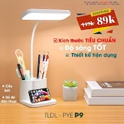 Đèn Học Để Bàn Tldl - Pye P9, Đèn Học Chống Cận 3 Chế Độ Sáng Cao Cấp