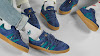 end. x adidas 'three bridges' topanga dark blue & gum