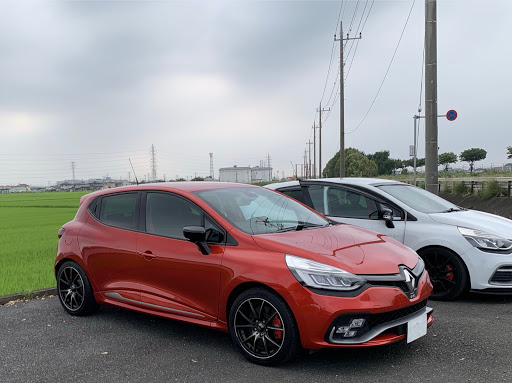 ルーテシア Rm5mのタイヤ交換完了 Carol Racing Renault Vitour Tempesta Enzo タイヤサイズ 変更 熱中症に気をつけて に関するカスタム メンテナンスの投稿画像 車のカスタム情報はcartune