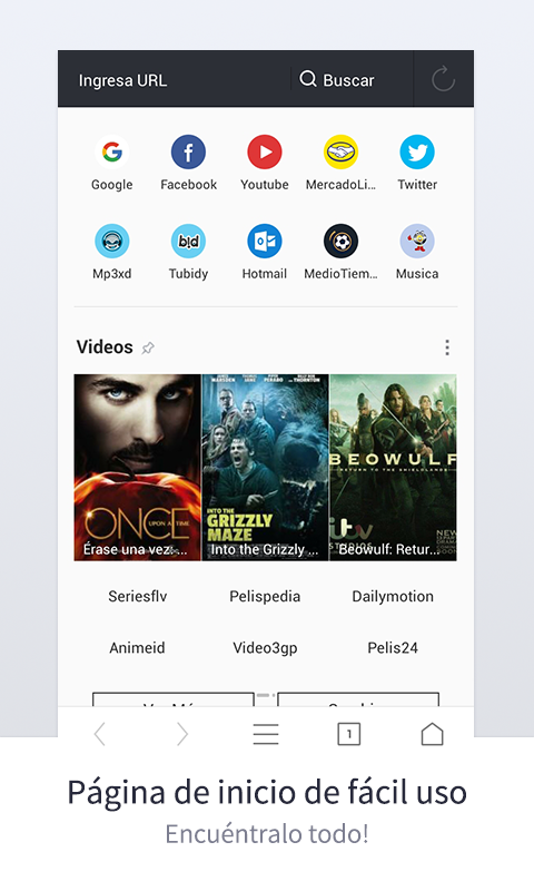   UC Browser - Videos populares: captura de pantalla 