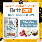 Bánh Thưởng Brit Care Snack Thưởng Cho Mèo Trái Cây 100G 6 Vị