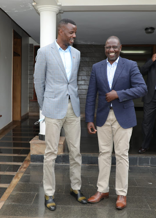 DP William Ruto said he held fruitful discussions ./DPPS