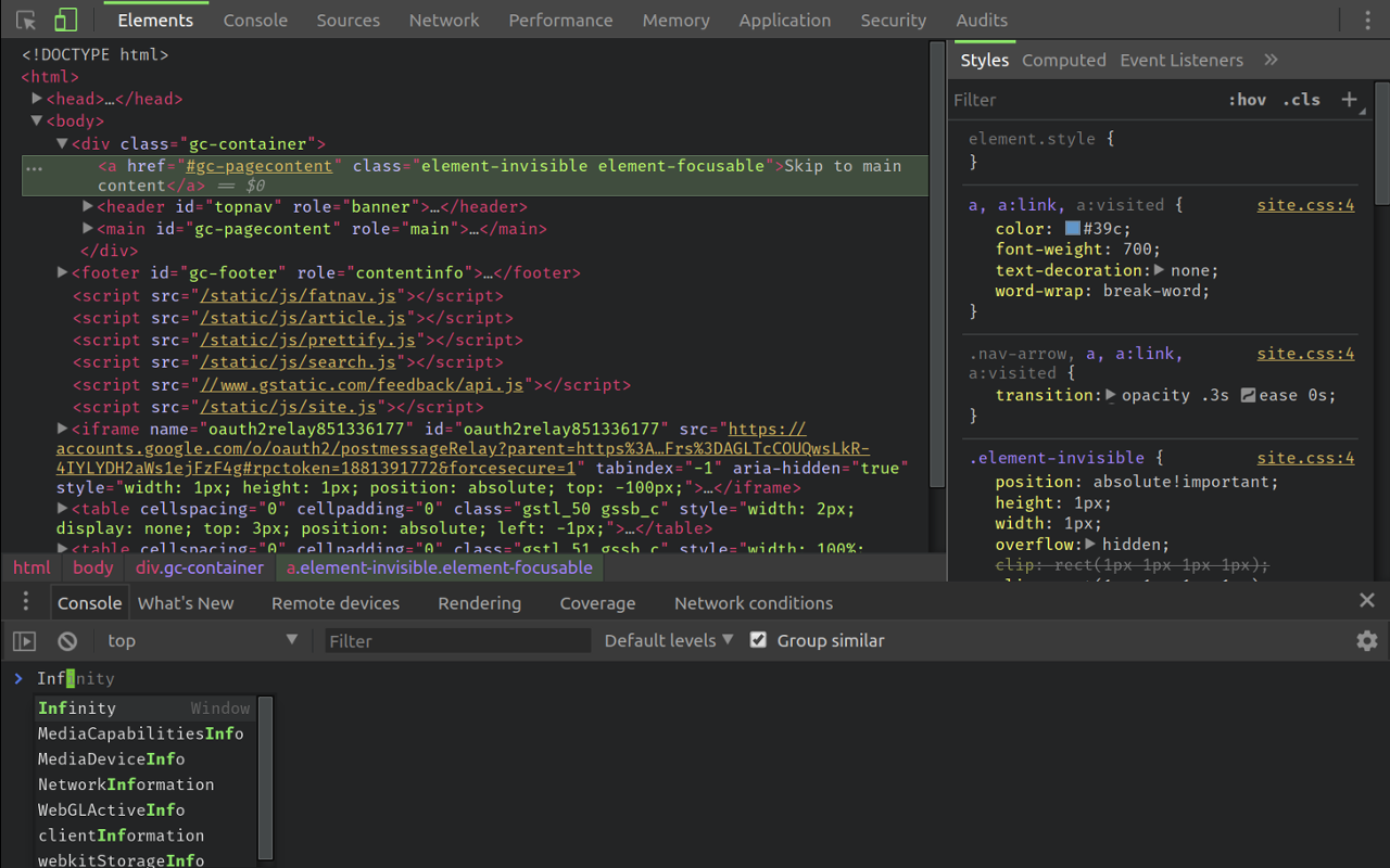 DevTools Theme: Atom Dark with Green Cursor Preview image 0