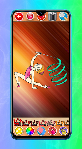 Ballerina Coloring Book Glitter