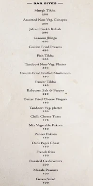 Spirit Of Jeypore Bar menu 2