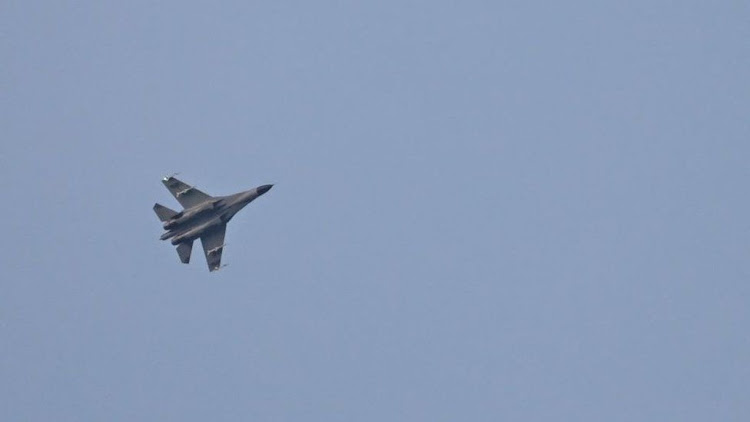 Chinese jets have been taking part in drills over the past days