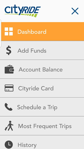 Screenshot LADOT Cityride
