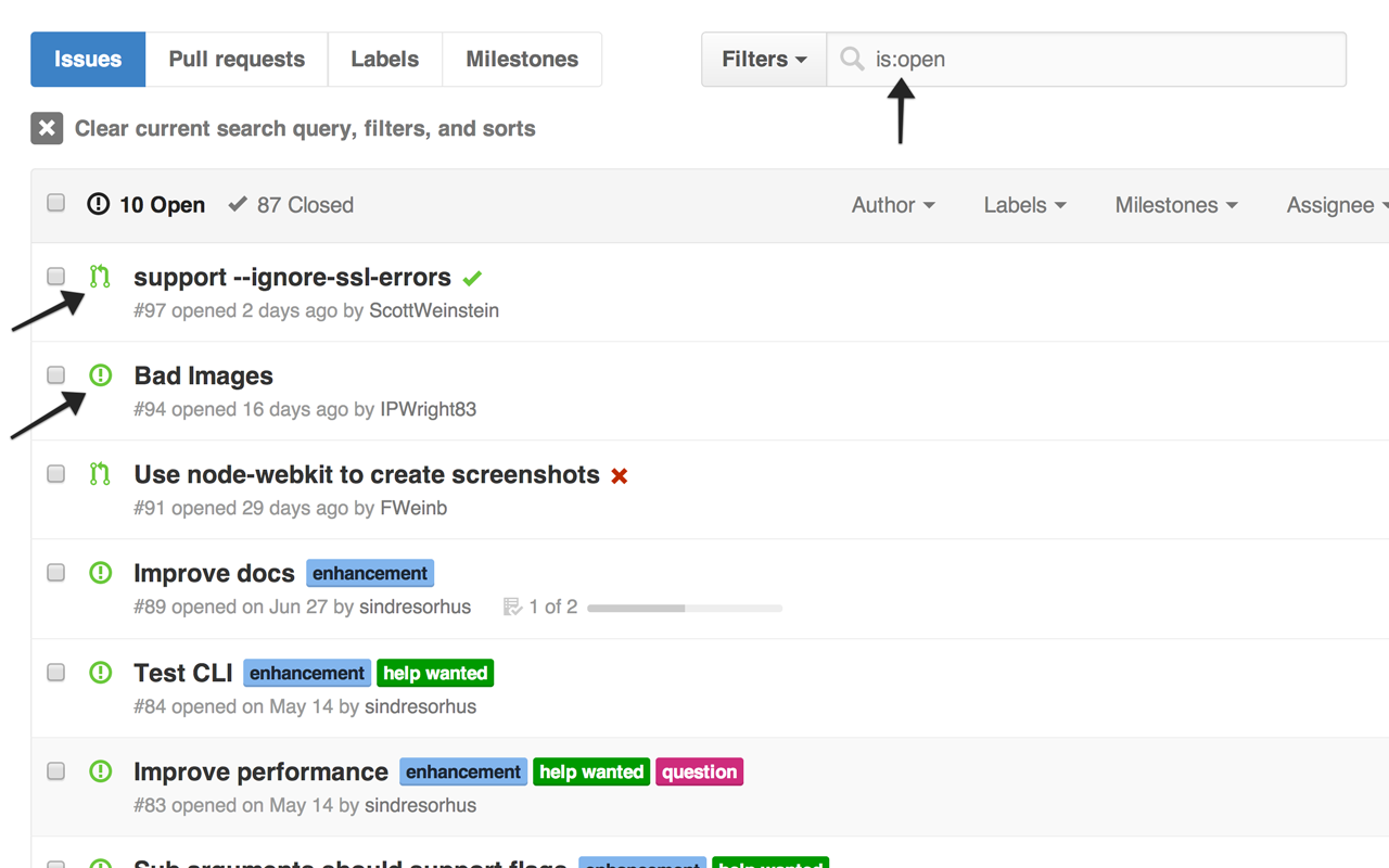 Show All GitHub Issues Preview image 1