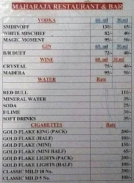 Maharaja Restaurant & Bar menu 2