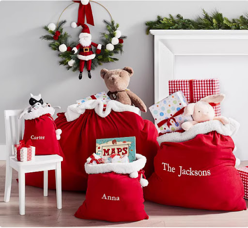 Title 4, Extra Large Christmas Gift Bag With Drawstring ...