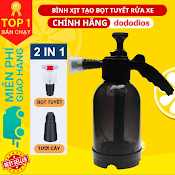 Bình Xịt Tạo Bọt Tuyết Rửa Xe Dododios 2L Xịt Mạnh Bọt Dầy - Hàng Chính Hãng Dododios