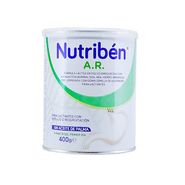 Fórmula Láctea Nutribén Ar Para Lactantes x 400 gr  