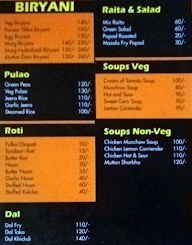 Orange Cafe menu 1