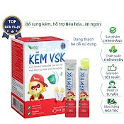 Kẽm Vsk - Dạng Thạch Kẽm Cho Trẻ, Hỗ Trợ Tiêu Hóa Giúp Trẻ Ăn Ngon