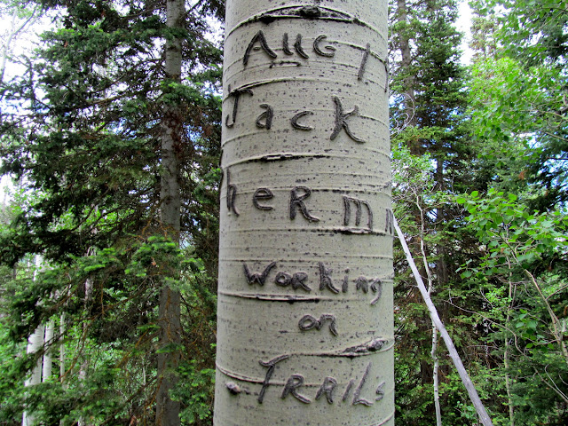 Jack Sherman, Working on Trails