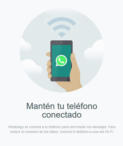 WhatsApp en el ordenador Conquista internet